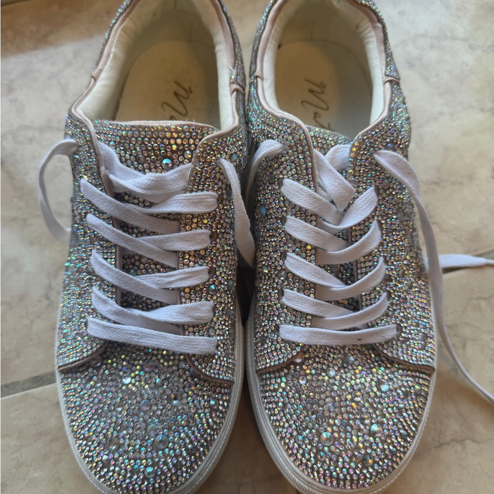 Matisse Silver Glitter Sneakers